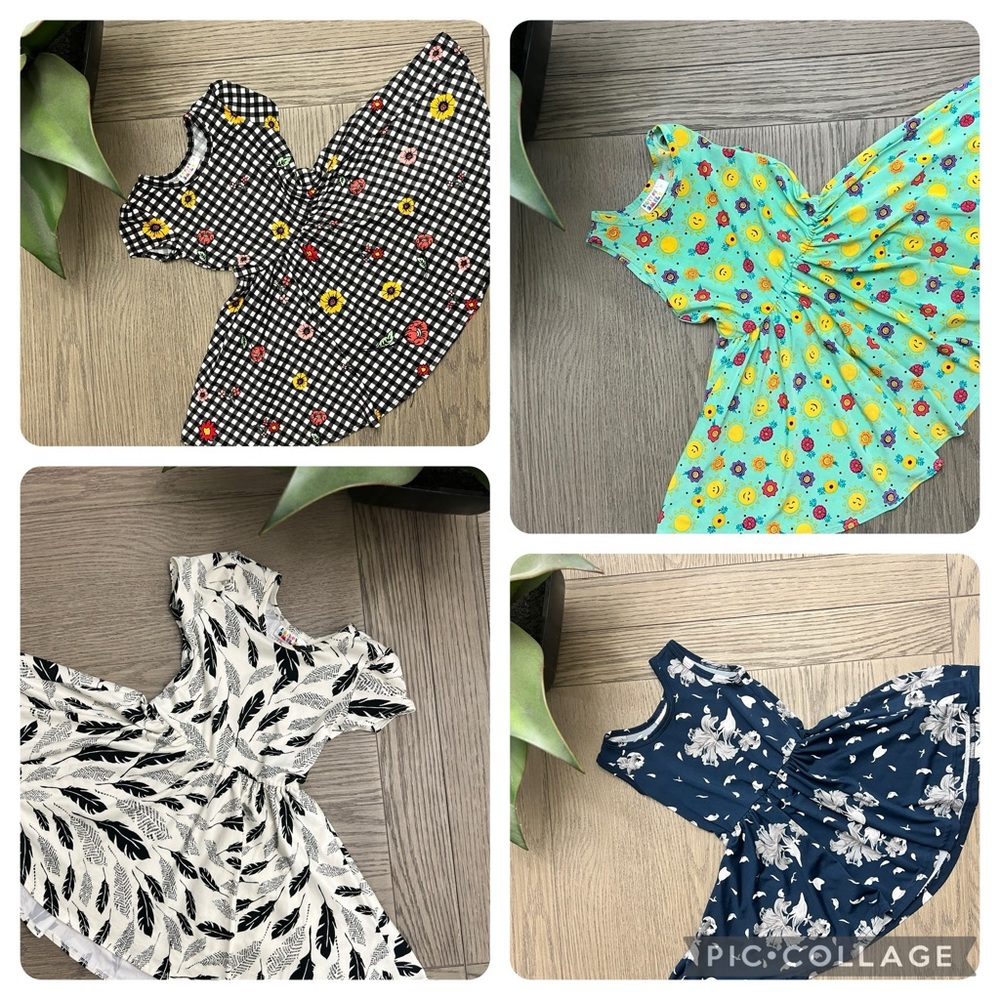 Bundled Lot of 4 DotDotSmile Dresses - Size 2T - EUC